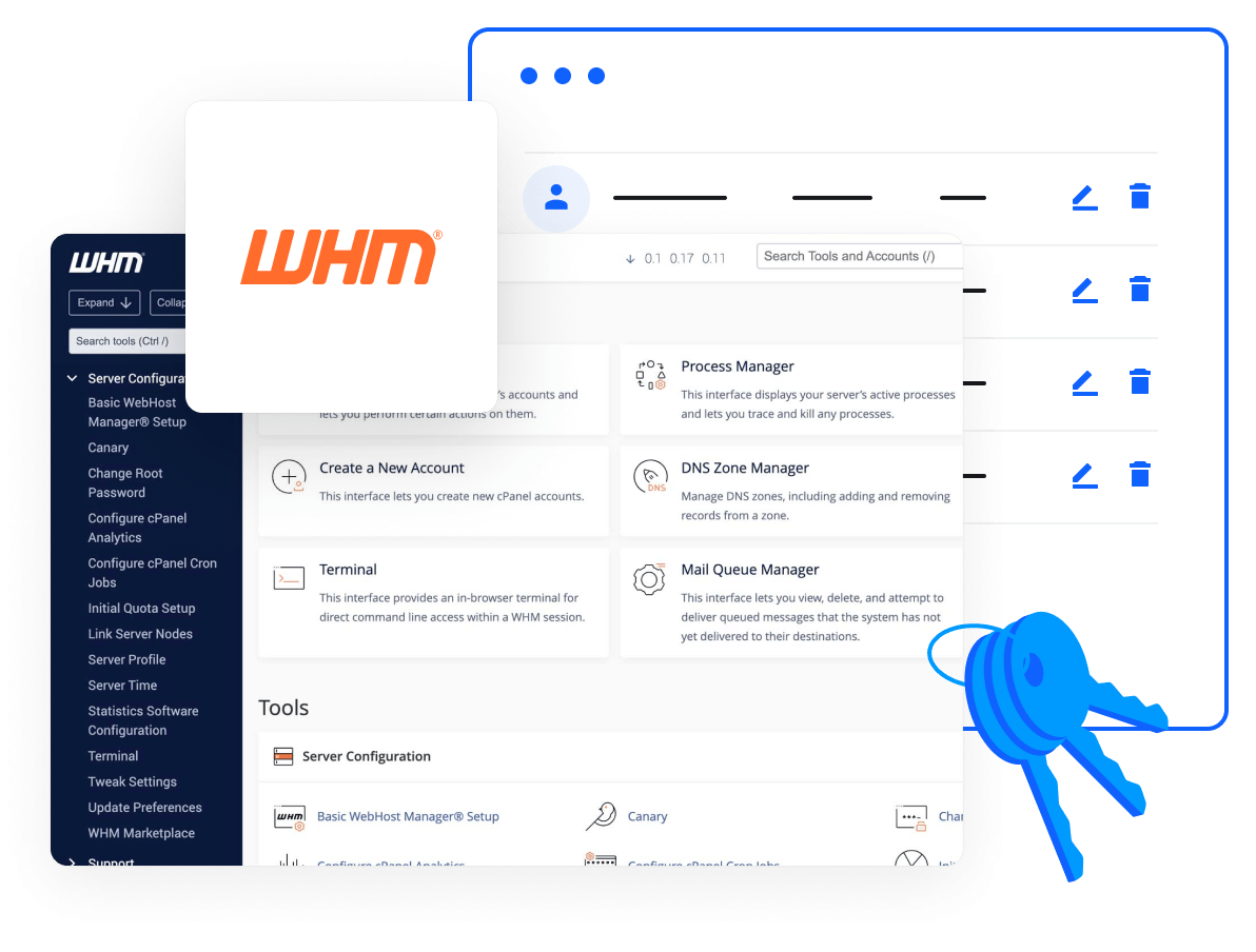 Hosting Revendedor Argentina | Planes Escalables y Rentables - PANEL DE CONTROL: WHM